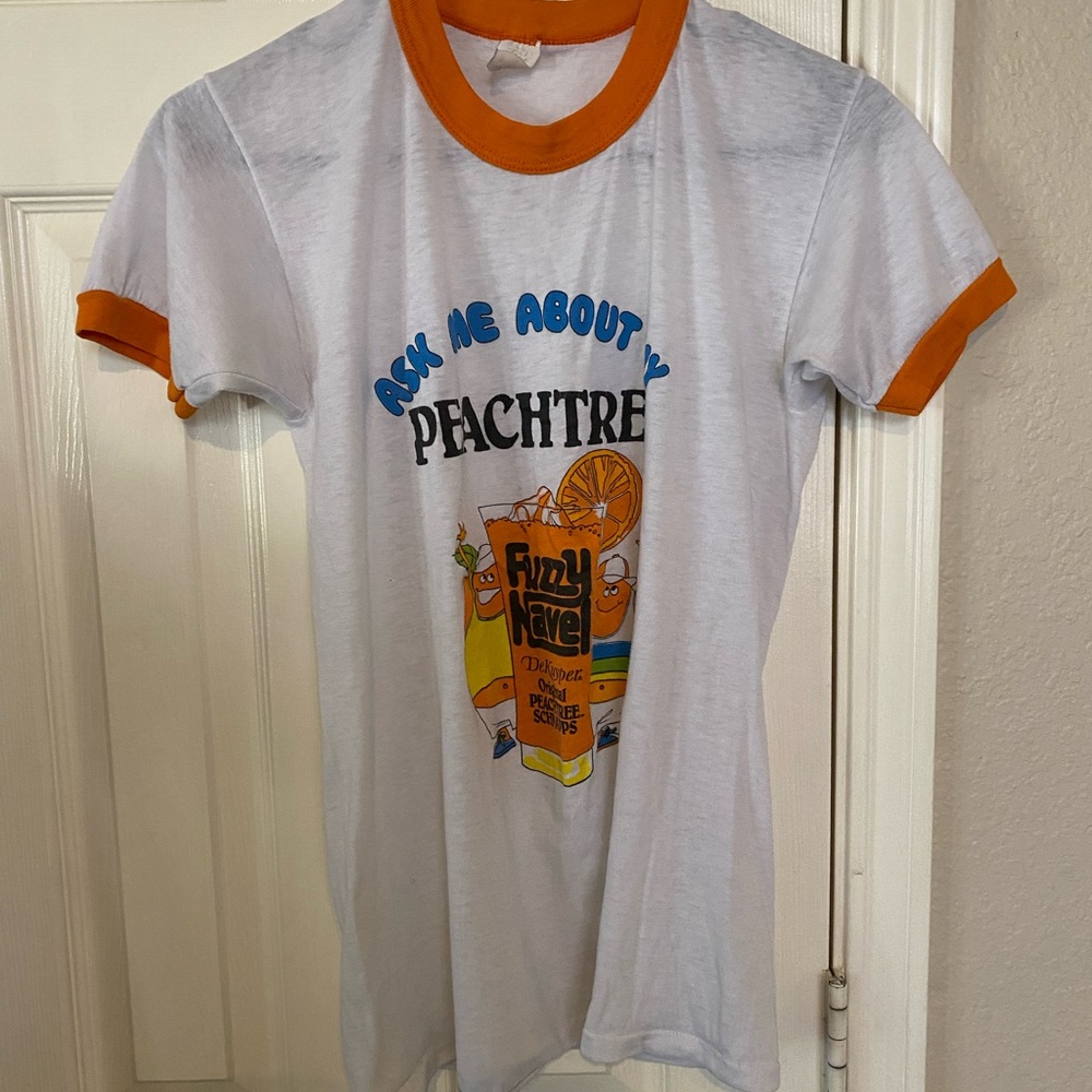 Vintage 70s ringer tee